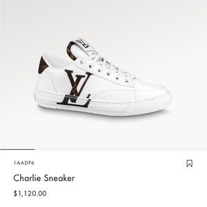 REDUCED PRICE 💕AUTHENTIC Louis Vuitton Womens Charlie Sneakers COMES W RECEIPT